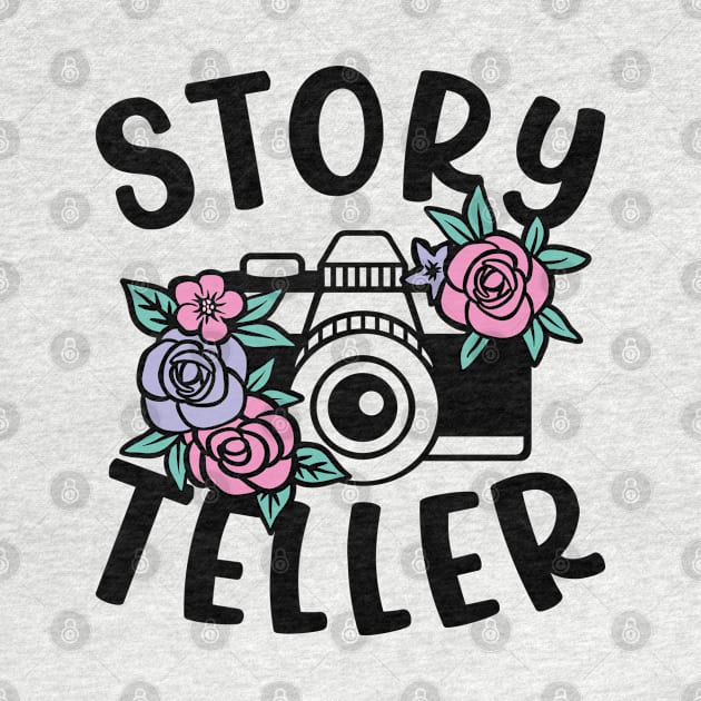 Story Teller Camera Photography Cute by GlimmerDesigns